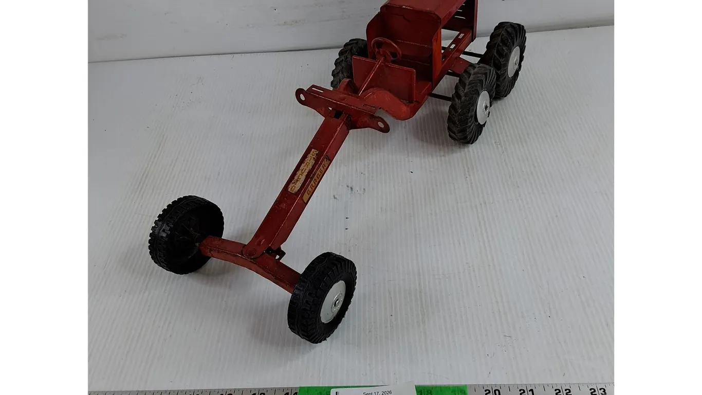 Vintage Pressed Steel Structo Grader