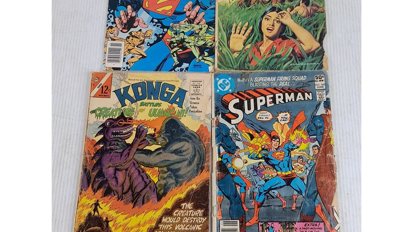 Vintage Comics - Superman, Konga, The Jungle Twins