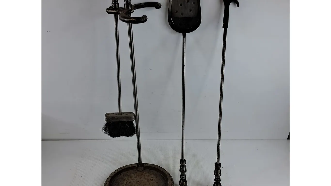 Vintage Fireplace Tool Set - PICKUP ONLY