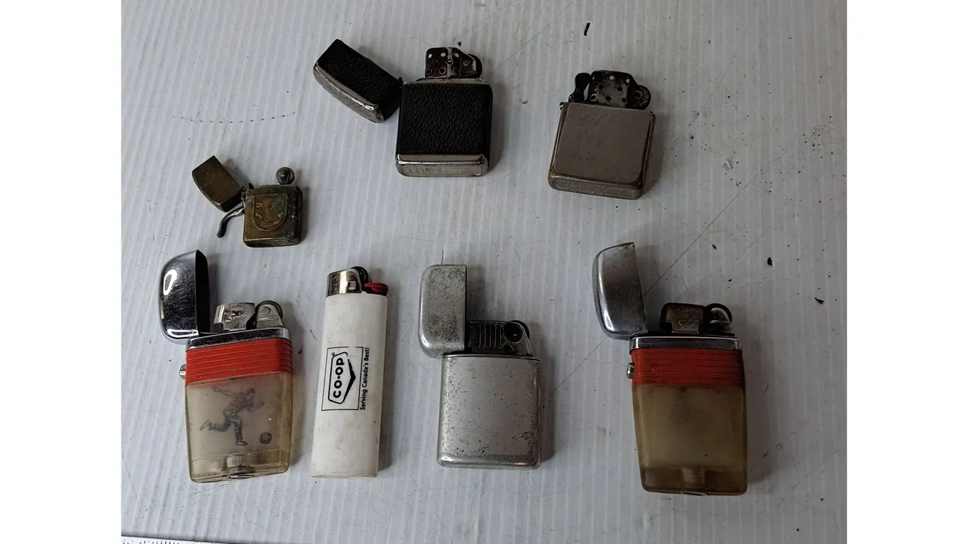 (7) Vintage Lighters- As Is