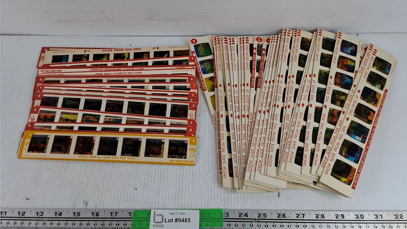Assorted Vintage Animated Slides