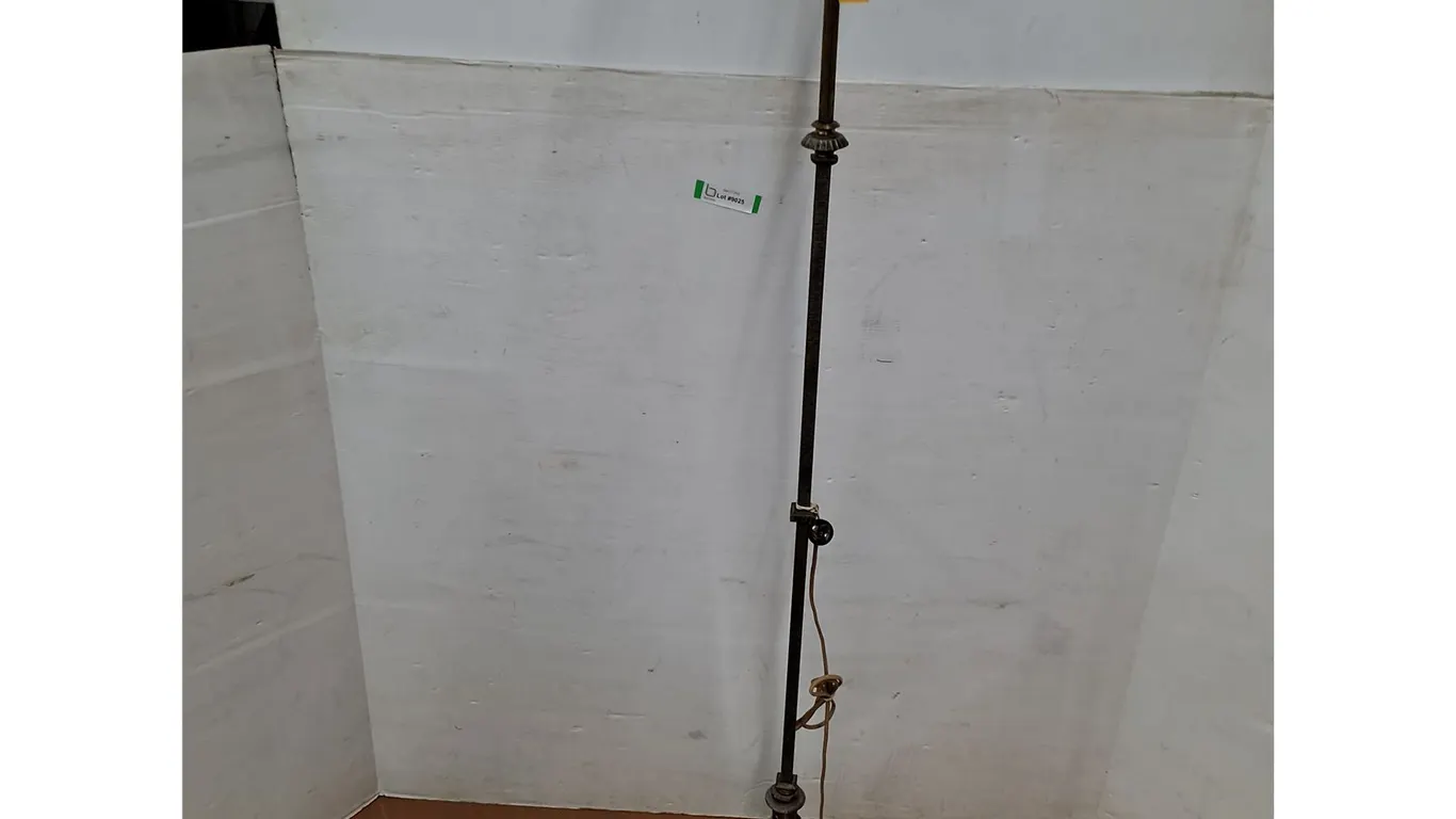 * Vintage Art Deco Reading Lamp - 61" Height - Cannot Ship