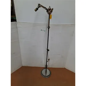 * Vintage Art Deco Reading Lamp - 61" Height - Cannot Ship