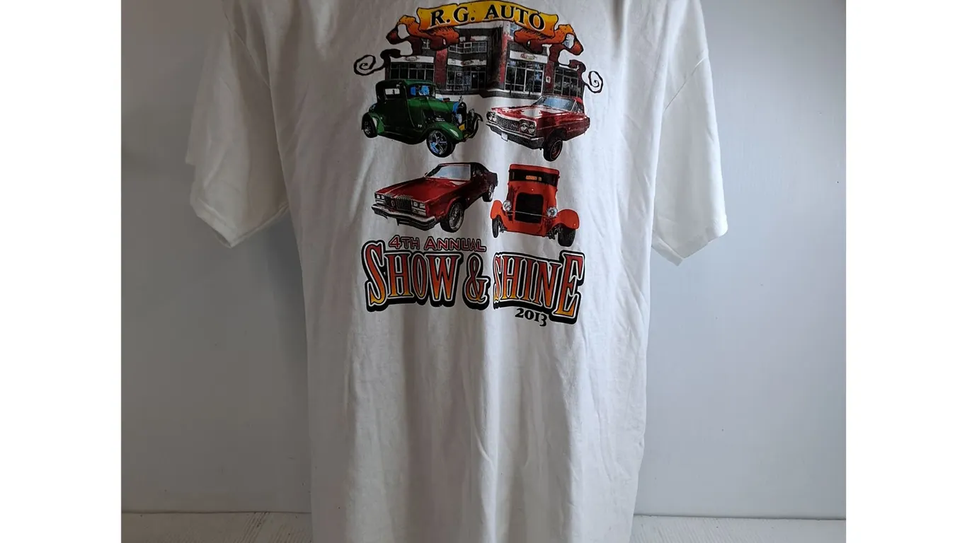 # "Show & Shine" T Shirt w/ Mannequin - 35" Tall