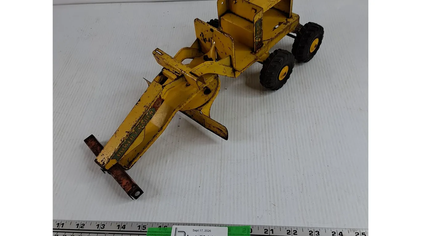 Vintage Pressed Steel Power Grader