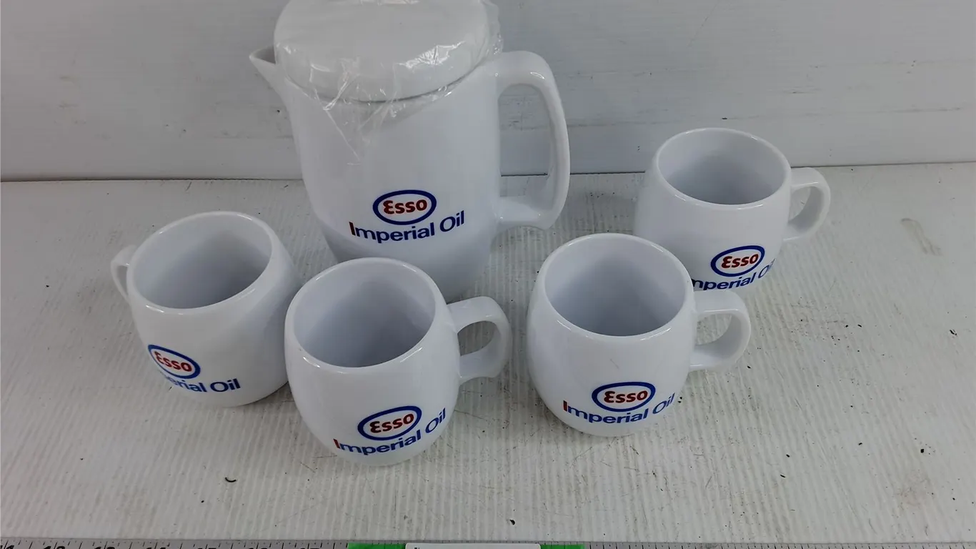 Esso Imperial Oil Coffee Set