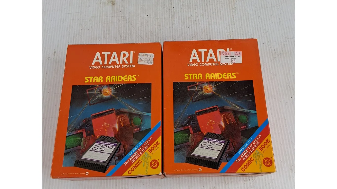 Atari Video Touch Pads & Star Raiders