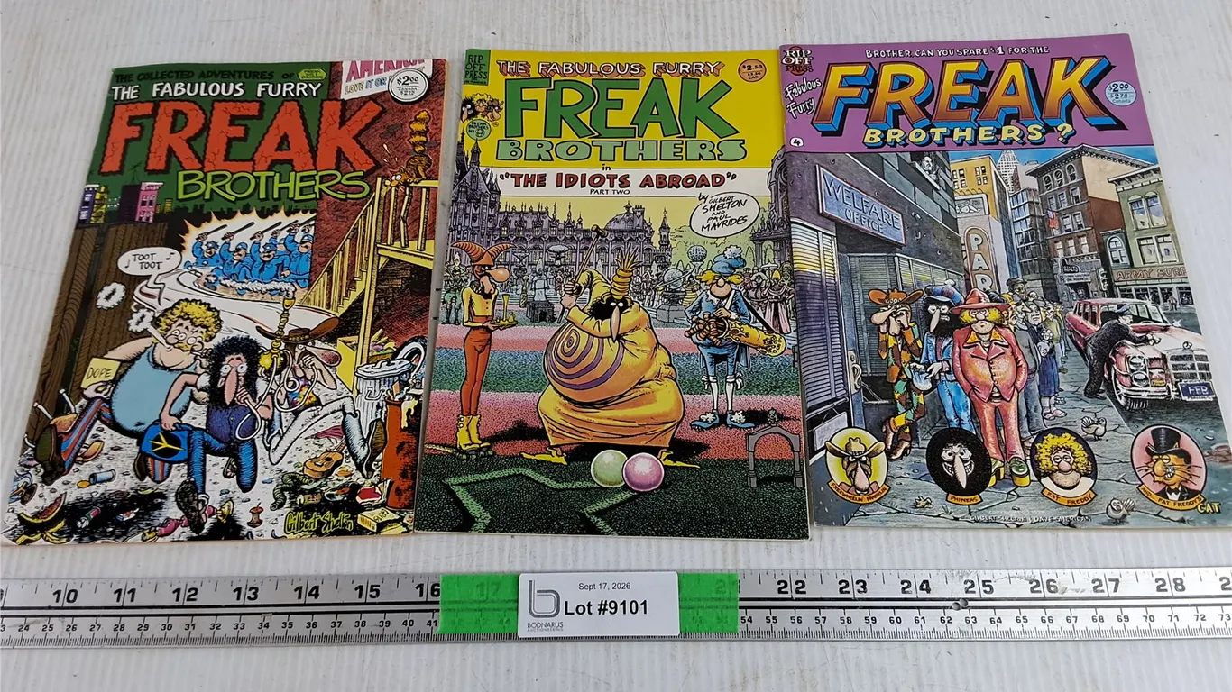 The Fabulous Furry Freak Brothers Comics