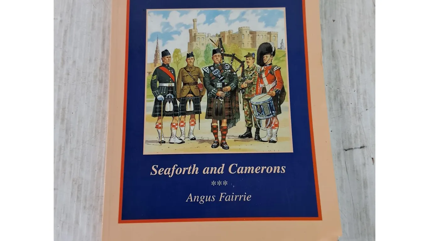 Queen's Own Highlanders Seaforth & Camerons Book