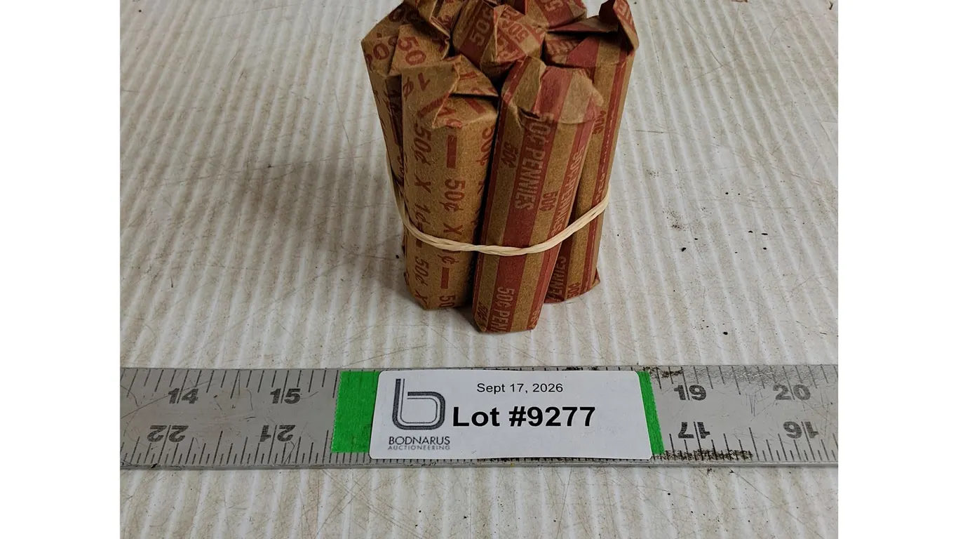 (7) Rolls of Canadian Pennies