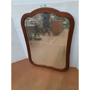 * Antique Wooden Frame Mirror - 35x47" - Cannot Ship