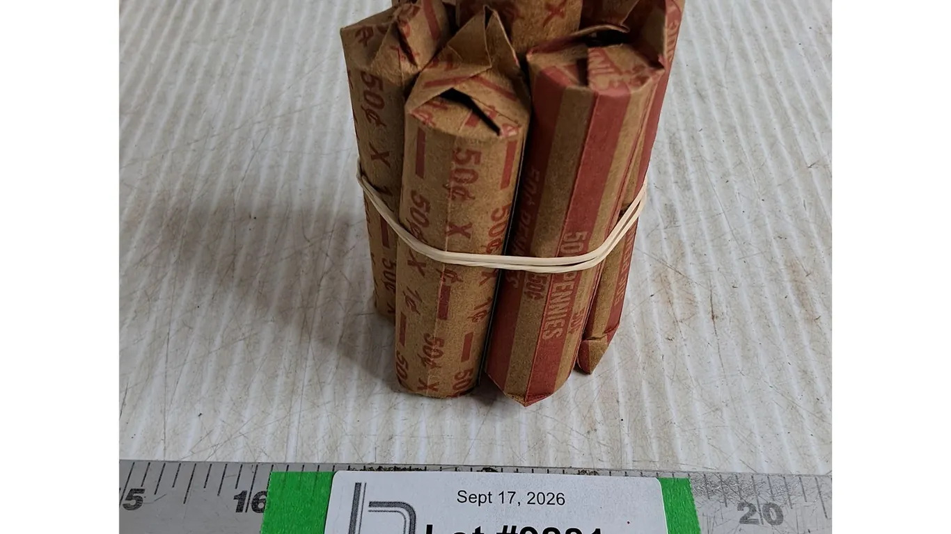 (7) Rolls of Canadian Pennies
