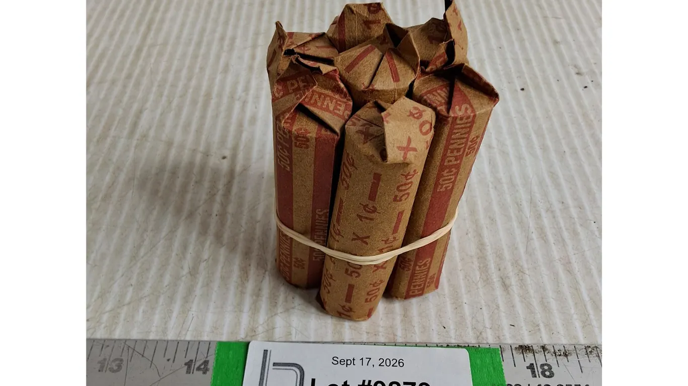 (7) Rolls of Canadian Pennies