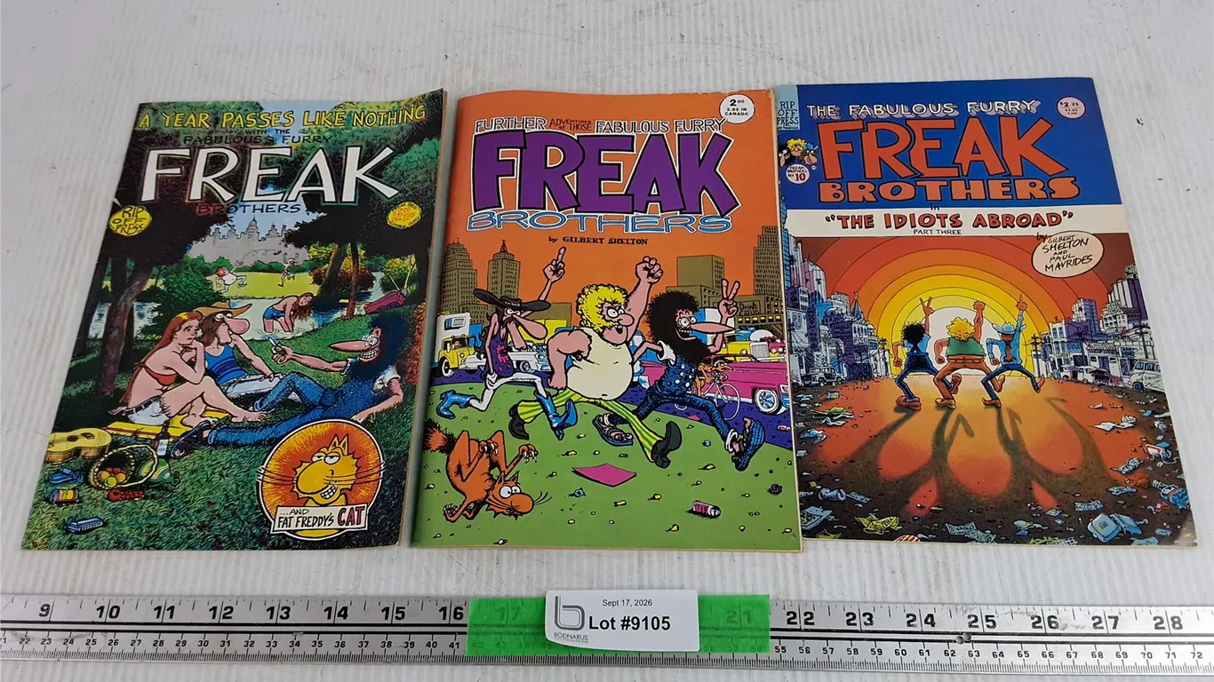 The Fabulous Furry Freak Brothers Comics