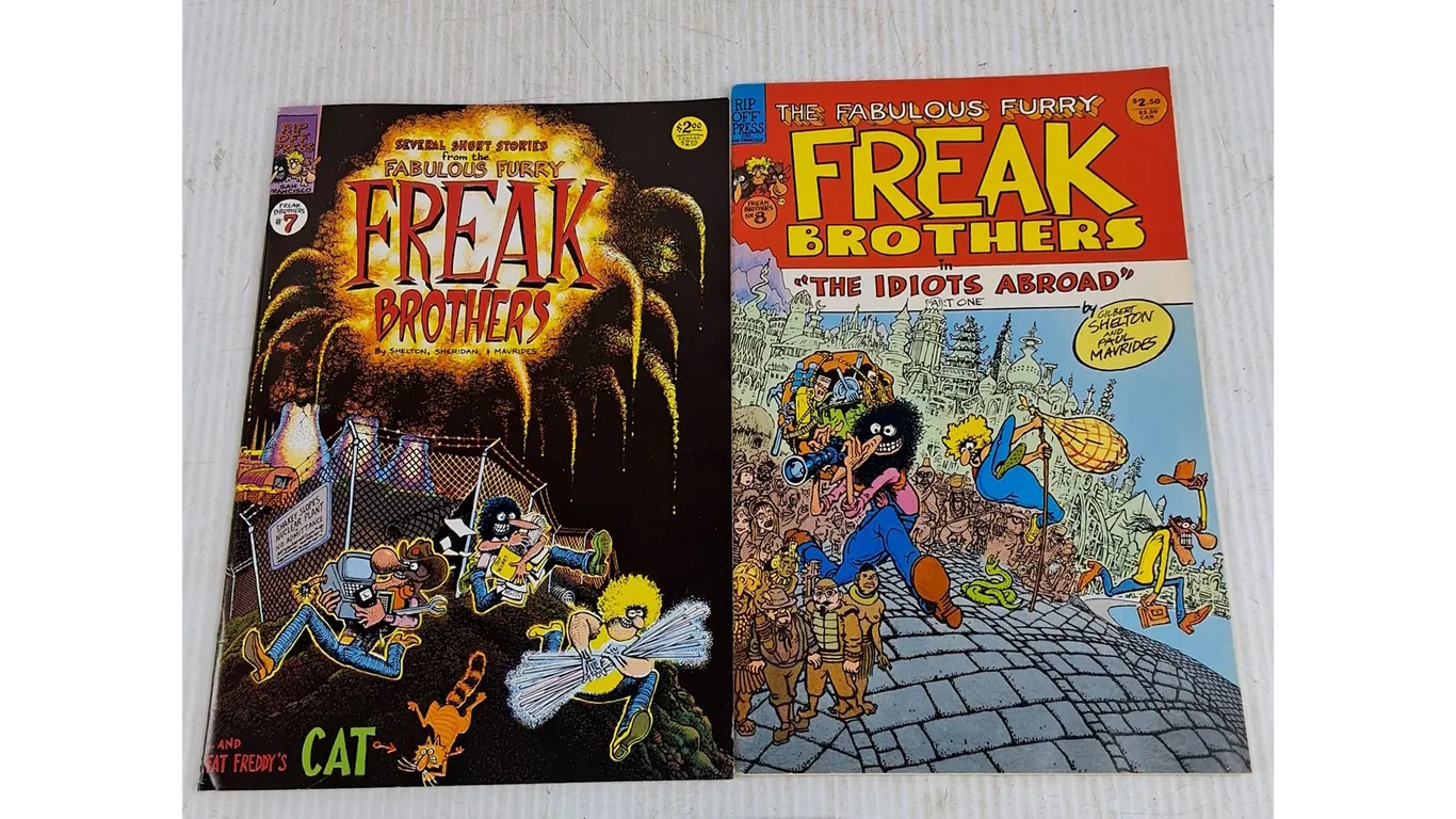 The Fabulous Furry Freak Brothers Comics