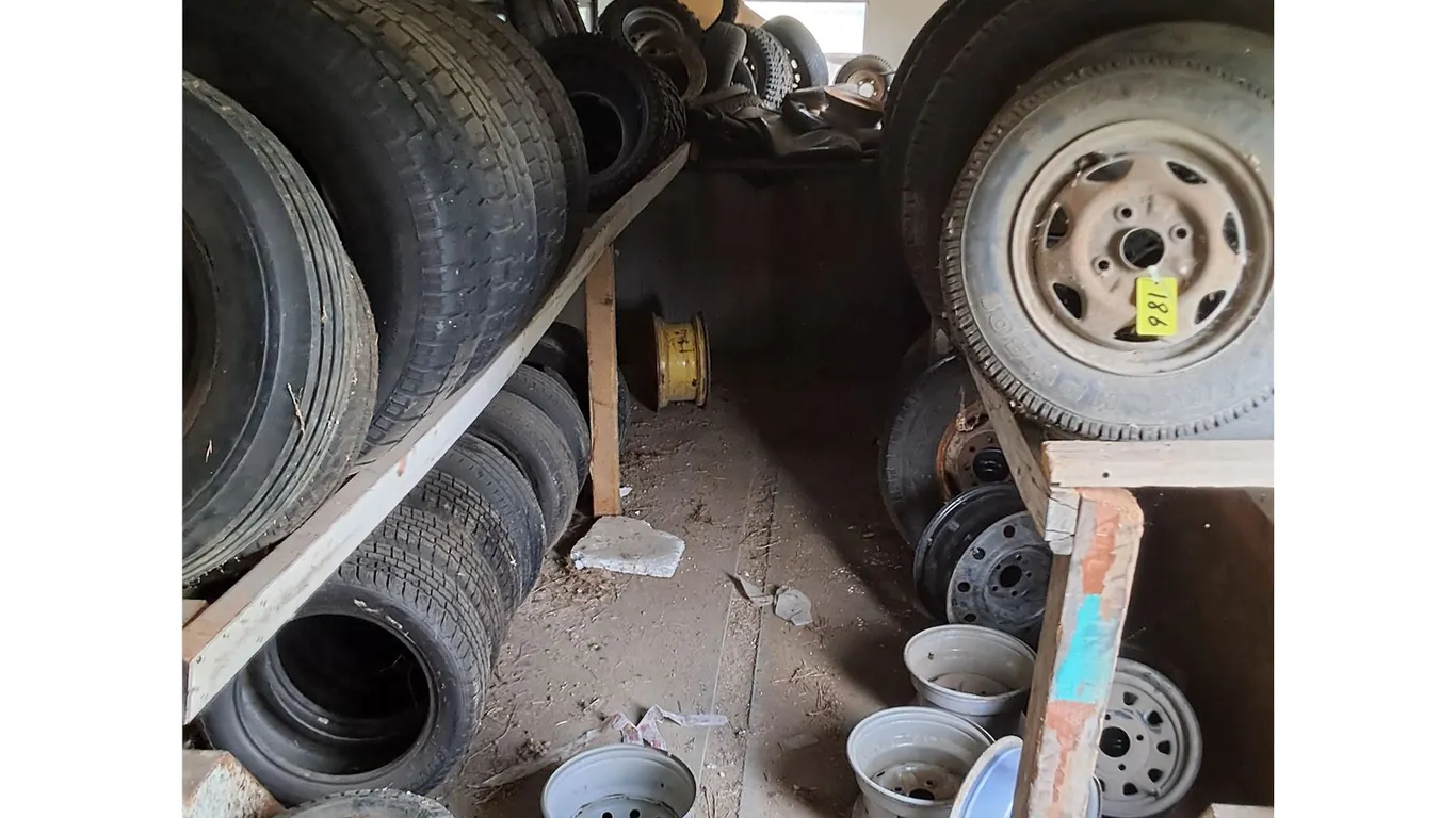 Horse Trailer Contents - Bulk Used Tires & Rims