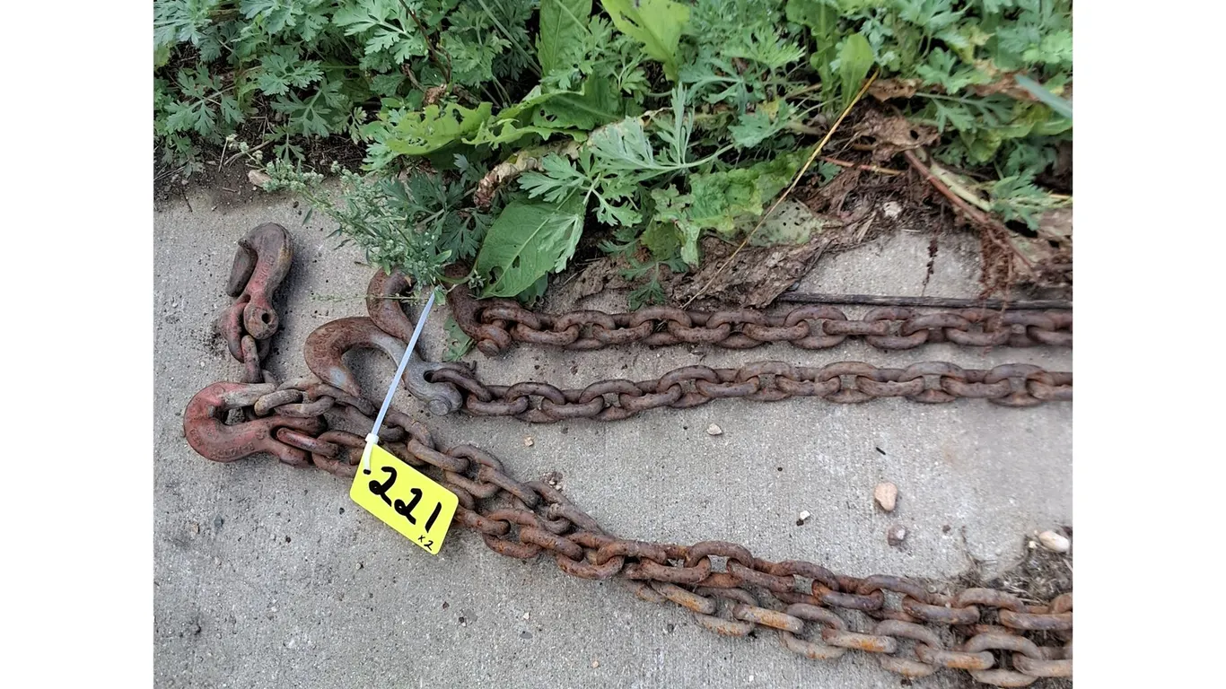 (2) 3/8" Chains w/Hooks