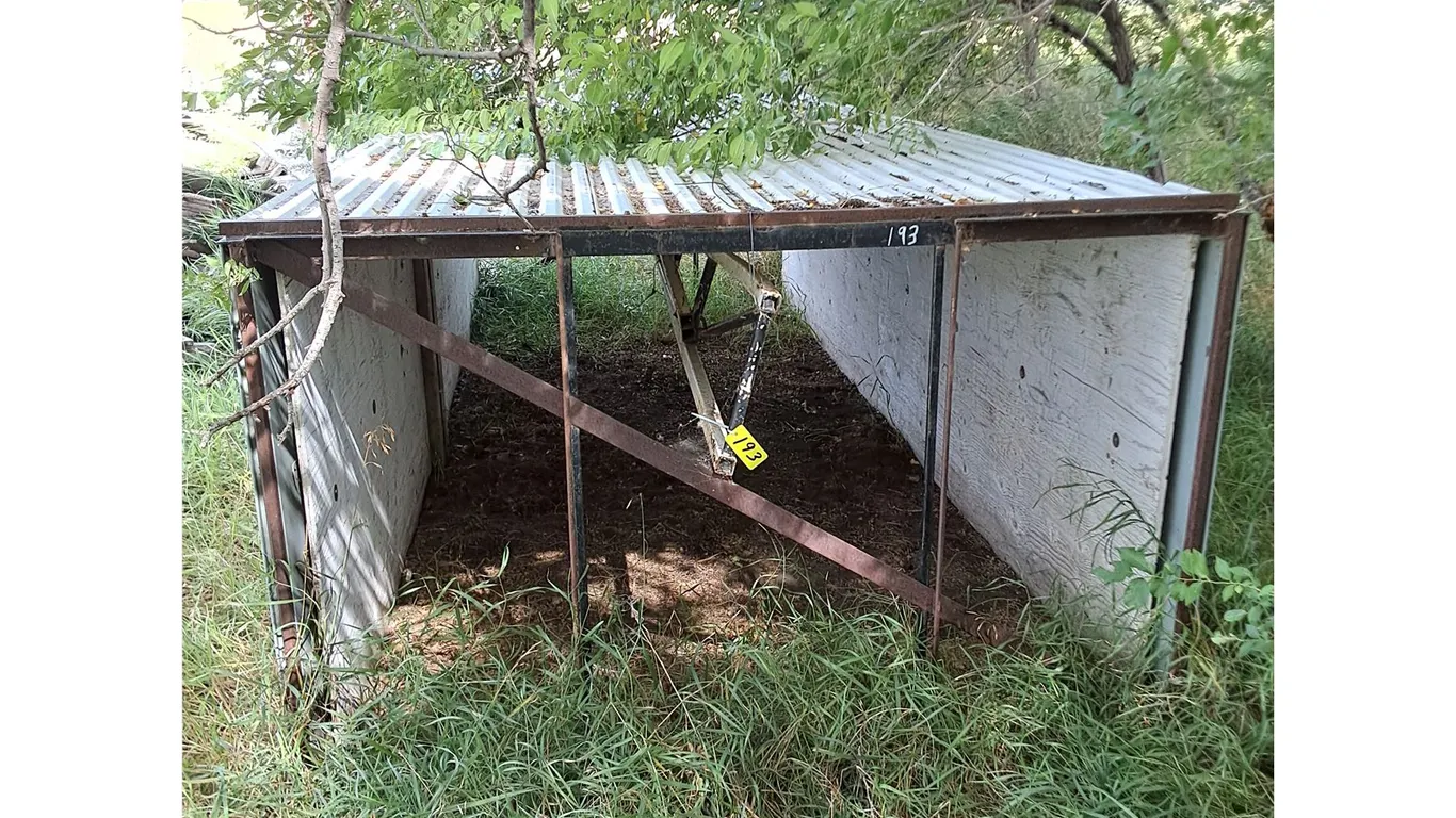16' Trailer Enclosure - 4' High & 80" Wide