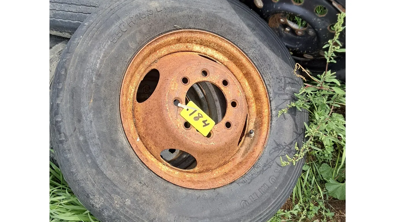 Bulk Used Tires & Rims, Shovel