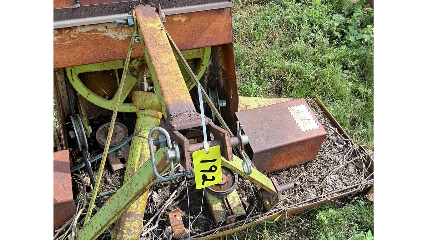 RM35 Ranger Mower - 5' Path, (3) Steel Racks - 11.5' Length