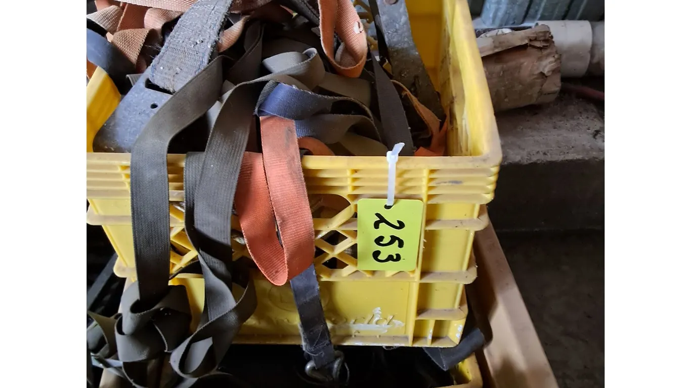 Tie Down Straps, Load Binders, Crates