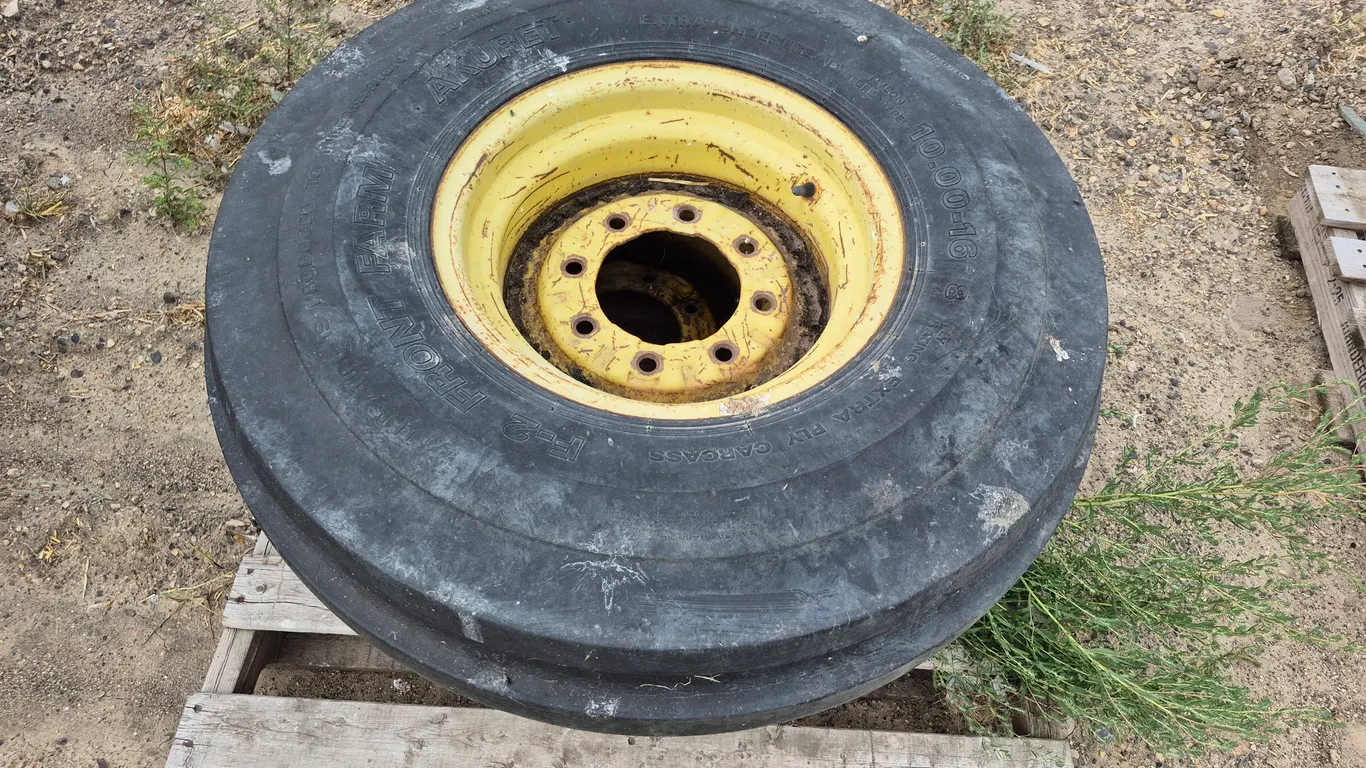 2- 10.00-16 8 Ply Implement Tires