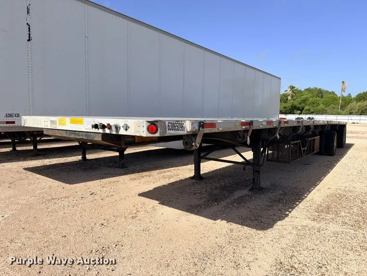2015 Utility FS2CHA flatbed trailer
