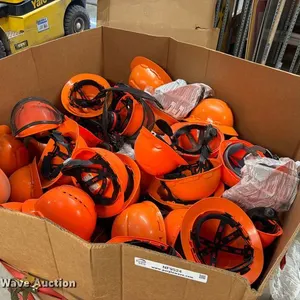 Approximately 89 hard hats