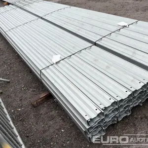 Unused 20' Galvanised Roof Perlins (40 of) 