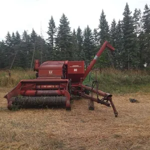 OFFSITE - 80 McCormick international combine.