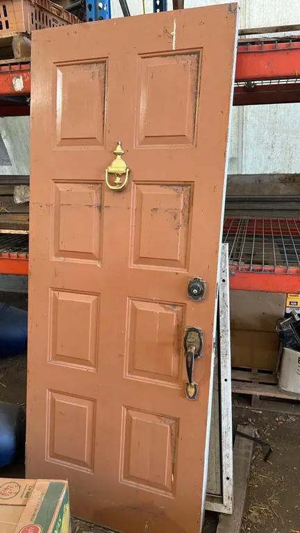 OFFSITE - 2 doors and a window, 1 is 31 3/4”x 79 1/2”, and the other is 31 3/8”x 79” and window frame is 20 1/2”x42”