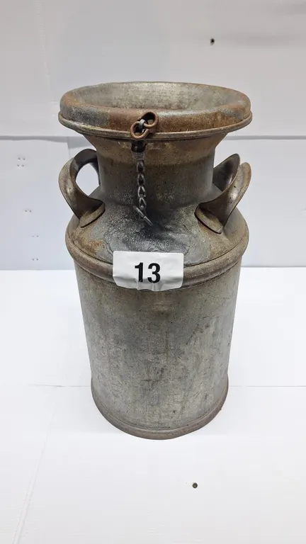 H.H.Tack.13 Cream can. 20' H