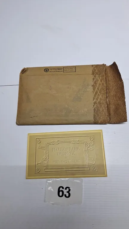 Hall of fame legends in first day covers