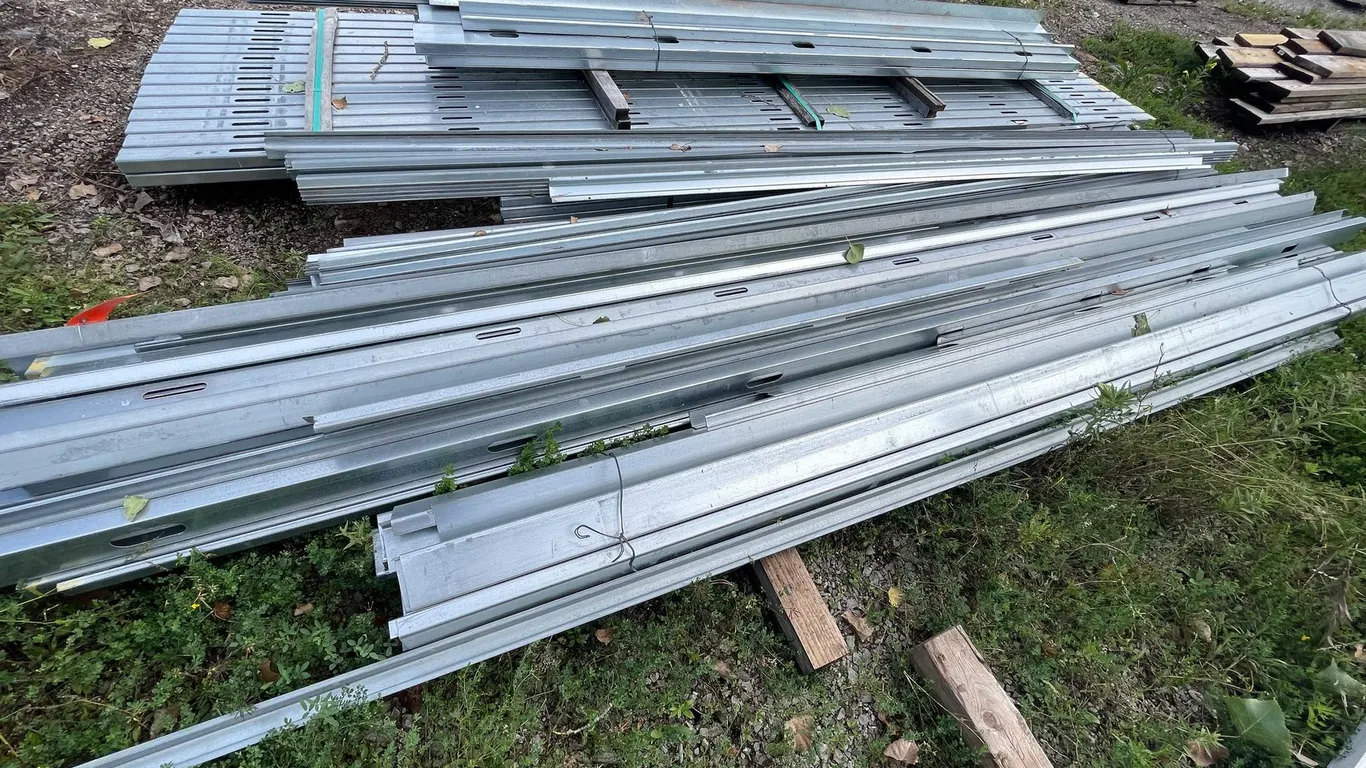 (3) Pallets of Galvanized Steel