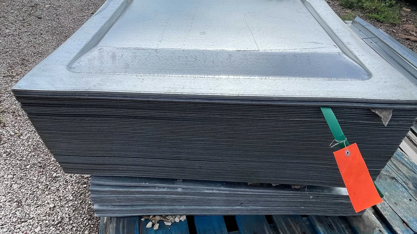 Pallet of Roof Drain Sump Pan