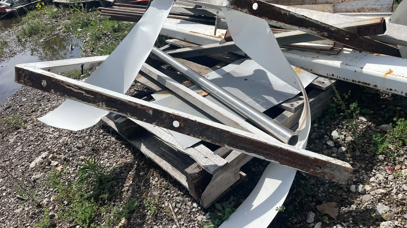 (3) Pallets of Scrap Metal