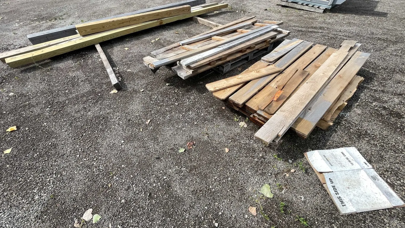 (3) Pallets of Misc. Wood