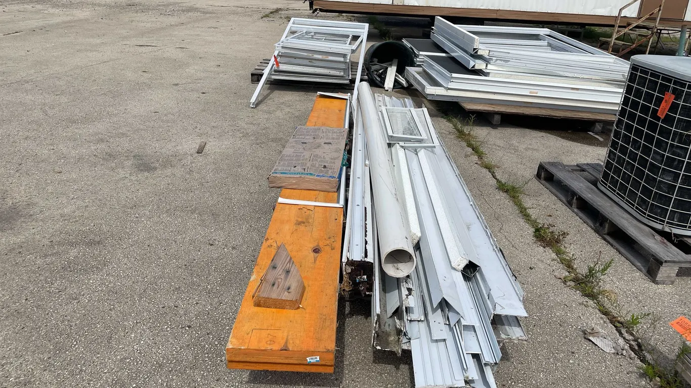 (3) Pallets of Windows and Accessories