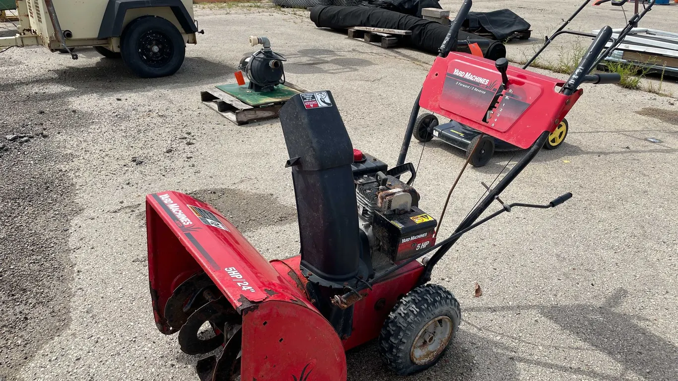 Yard Machine Snow Blower