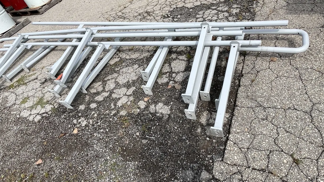 (6) Steel Hand Rails