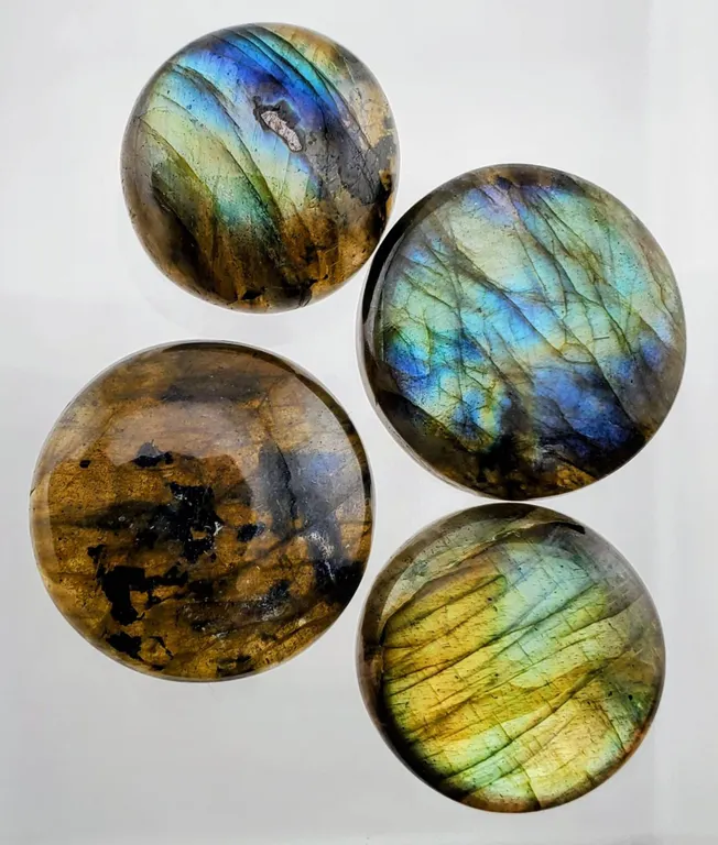 Canadian Labradorite Parcel (17.20 ct total, 17–20 mm)