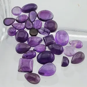 Deep Purple Amethyst Parcel (40 ct total, Assorted Sizes)
