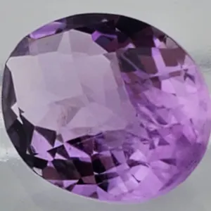 Faceted Oval Amethyst (8.65 ct, 16×12 mm)