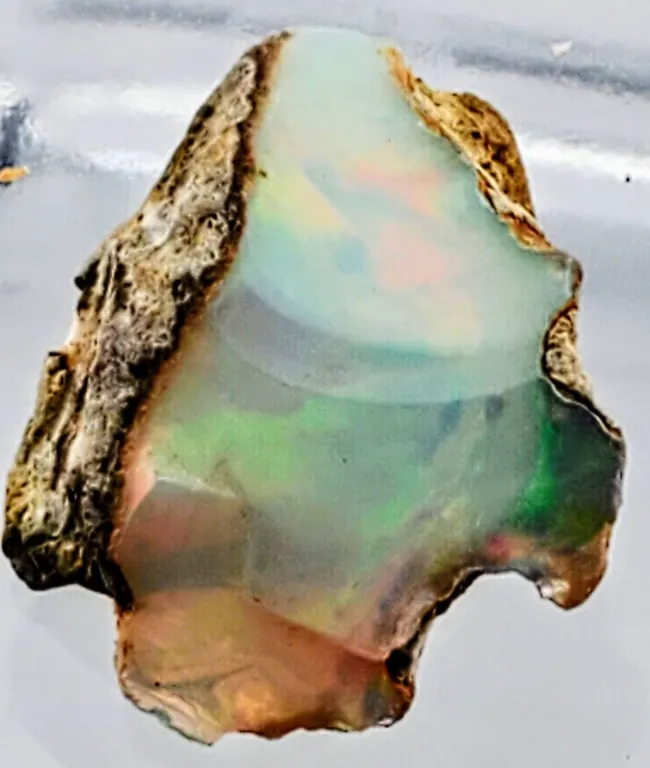 Lightning Ridge Opal Crystal Specimen (19.3 ct, 24×22 mm)