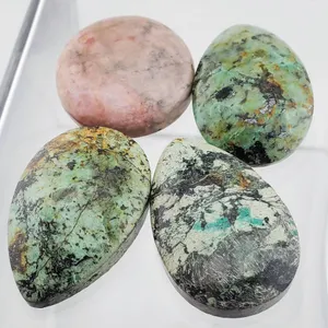 African Turquoise Parcel (240.15 ct total, ~37.5×25 mm to 30 mm)