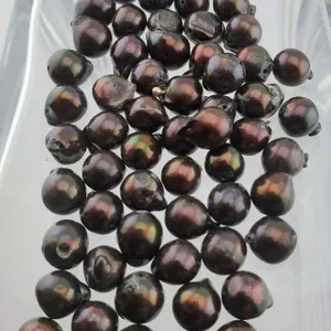 French Dyed Black Cultured Pearl Parcel (223.2 ct total, 8 mm)