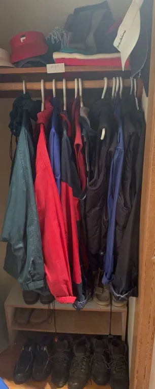 Size 10 Shoes and Extra Large Jackets Including Fila, Tony Bahama, Abercrombie