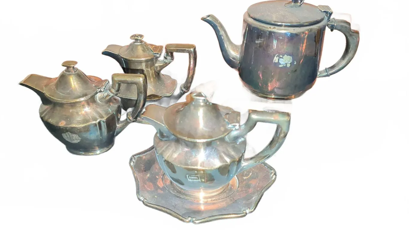 Hotel Vancouver Silverplate Tea and Coffee Service Set