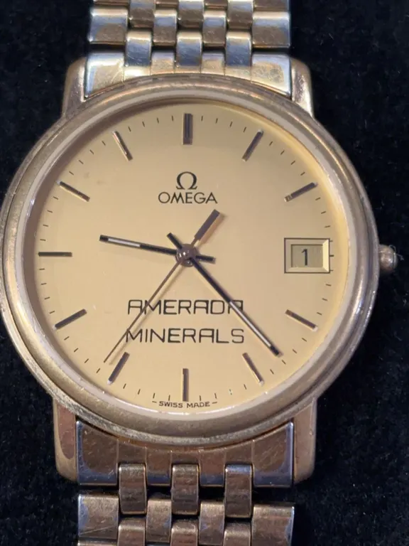 Omega Amerada Minerals Quartz Watch