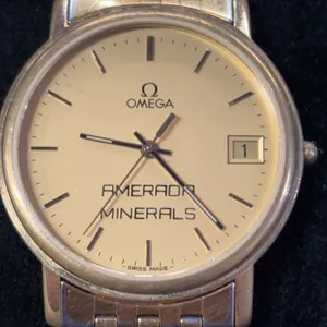 Omega Amerada Minerals Quartz Watch